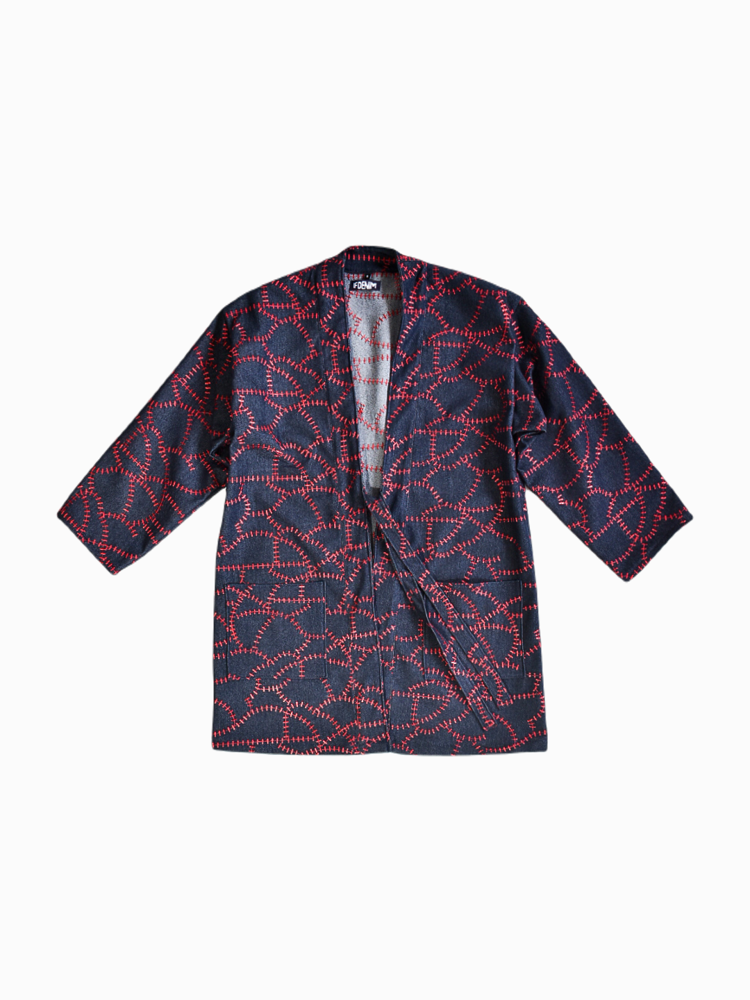 IF DENIM | Kimono Embroidered fabric - IF DENIM
