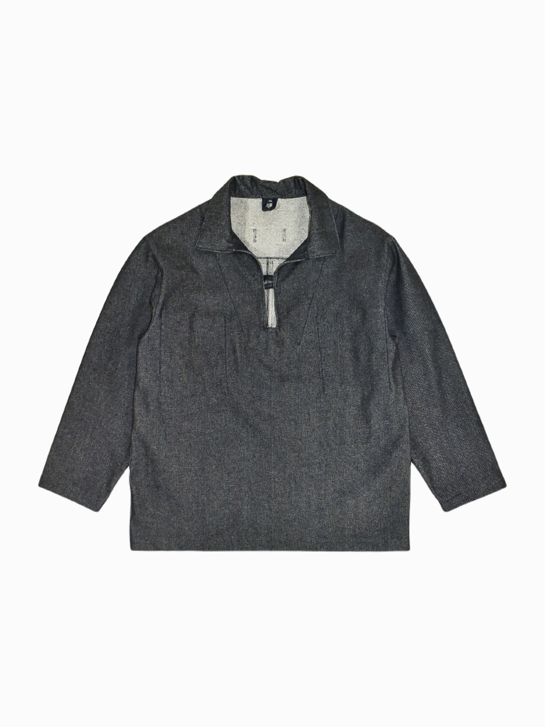 IF DENIM | Workwear Shirt Heavyweight Black Denim - IF DENIM