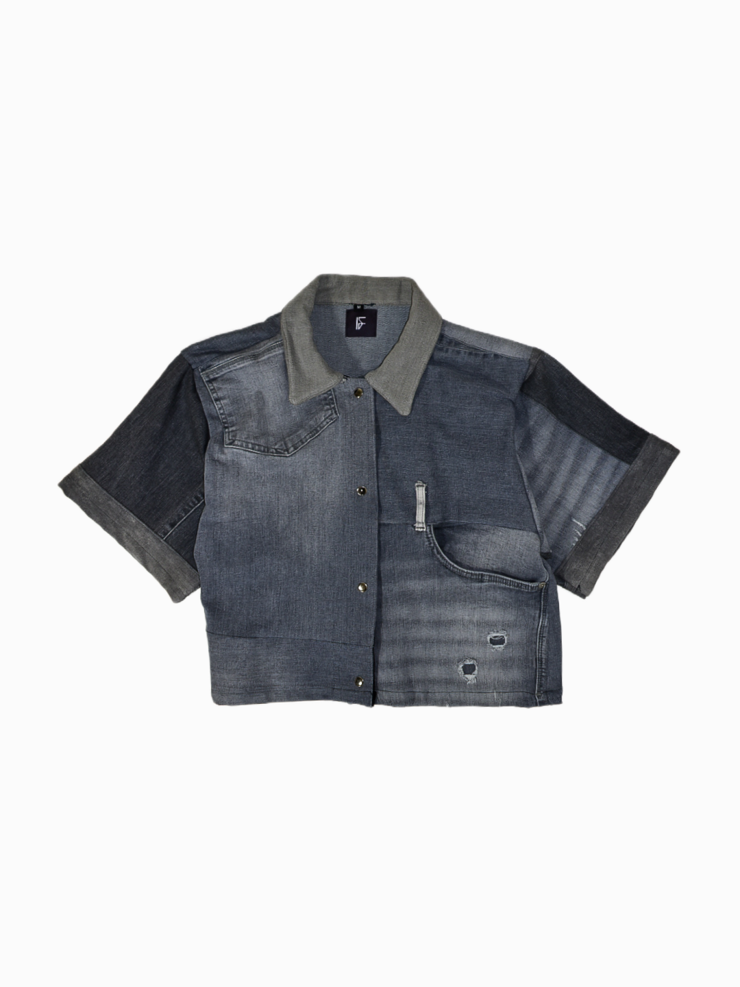 IF DENIM | Cropped Vintage Jacket M