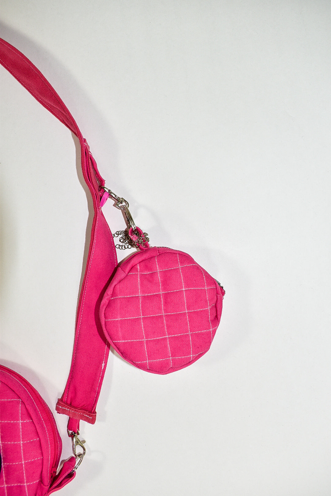 IF DENIM | CROSSBODY CIRCLE BAG x SMALL BAG - IF DENIM