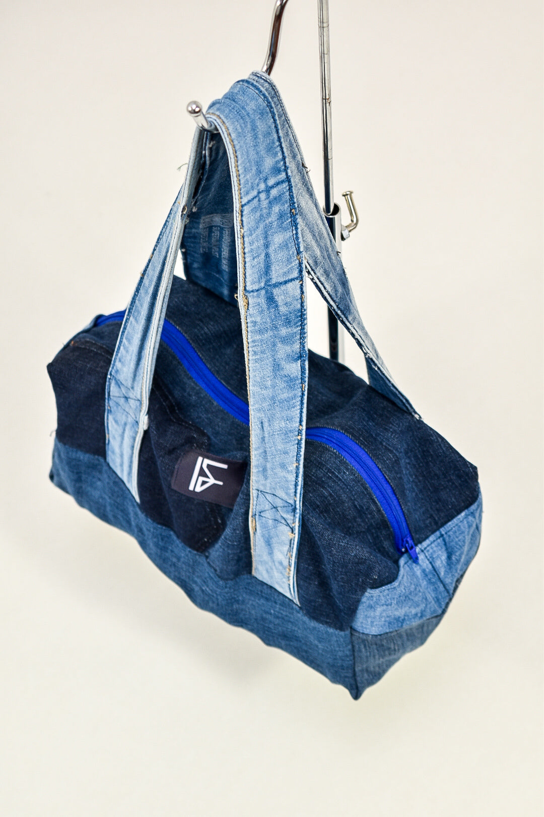 IF DENIM | Sustainable Patchwork Duffle Bag - IF DENIM