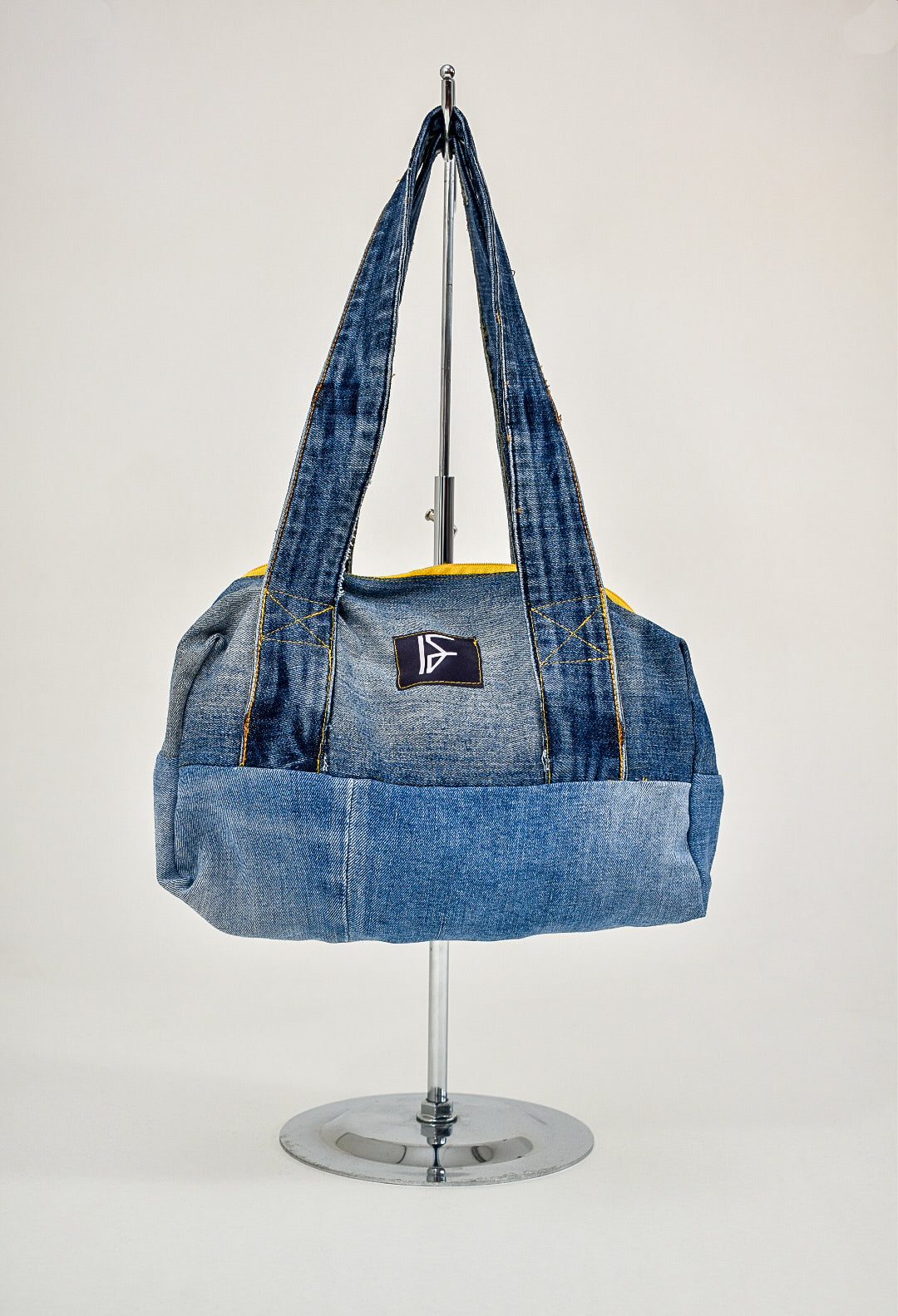 IF DENIM | Sustainable Patchwork Duffle Bag - IF DENIM