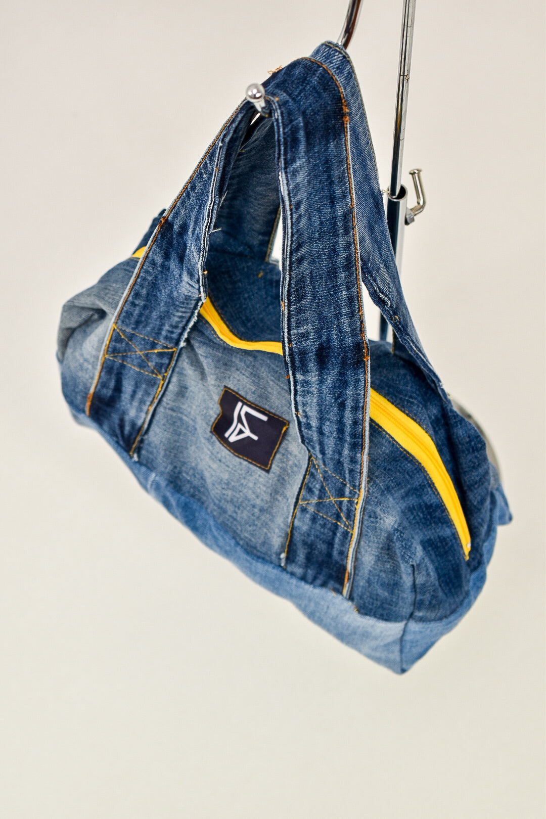 IF DENIM | Sustainable Patchwork Duffle Bag - IF DENIM