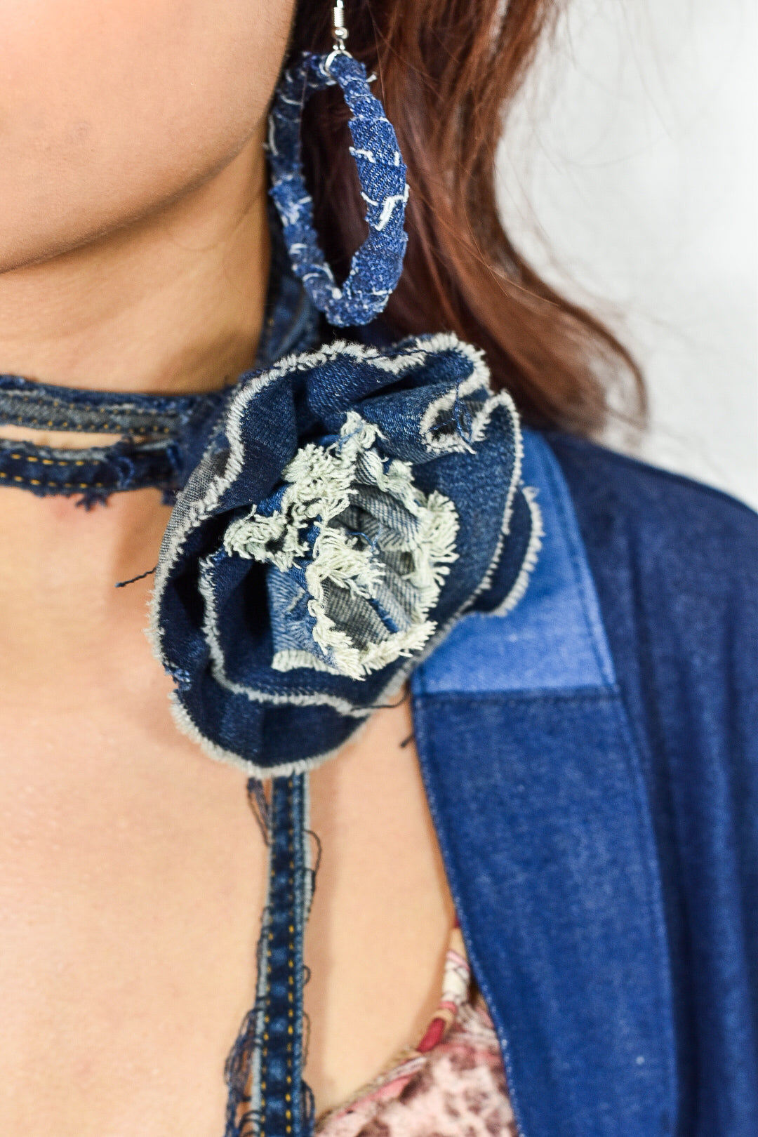 IF DENIM | Flower Choker - IF DENIM