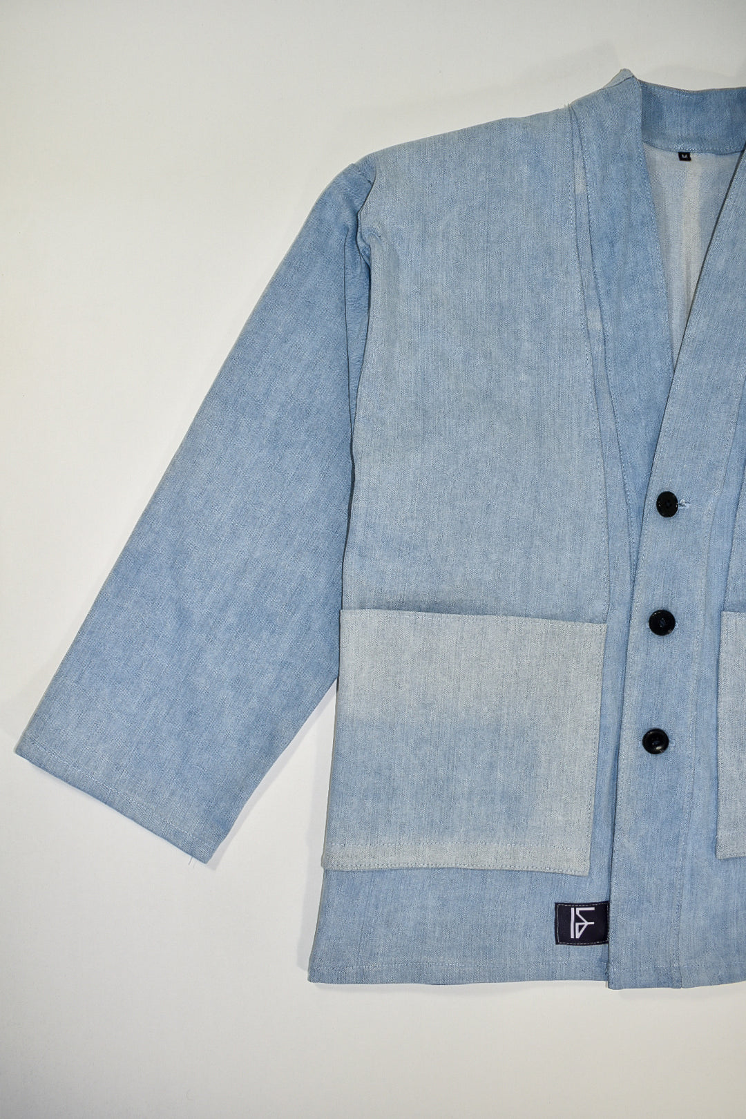 IF DENIM | Kimono Jacket Stonewashed Light Blue - IF DENIM