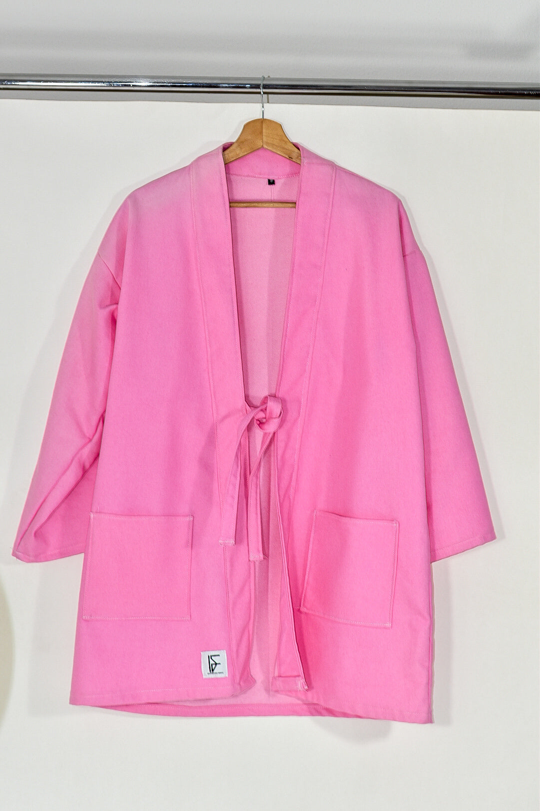 IF DENIM | Sustainable Kimono Pink Mid Length - IF DENIM