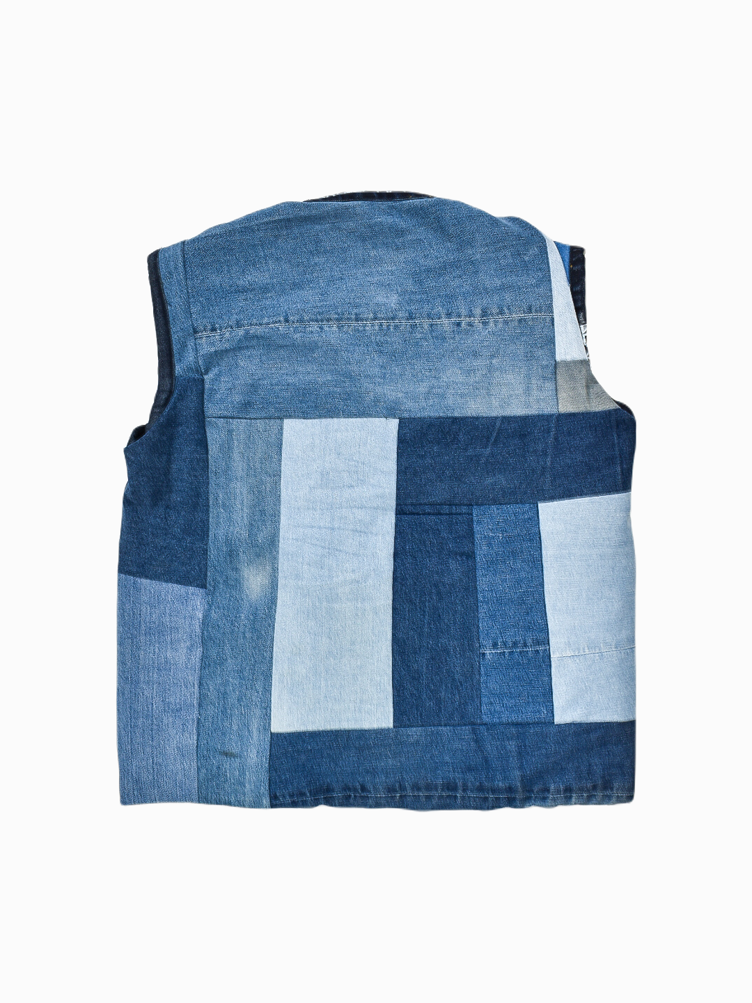 IF DENIM | Sustainable Patchwork Body Vest S - IF DENIM