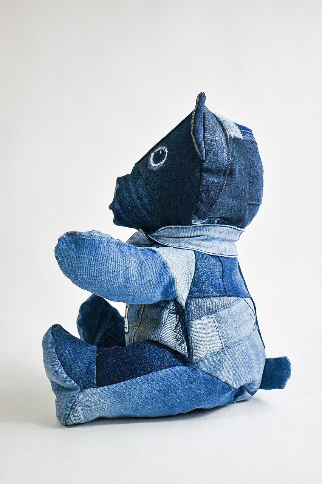 IF DENIM | Patchwork Denim Bear DB - IF DENIM