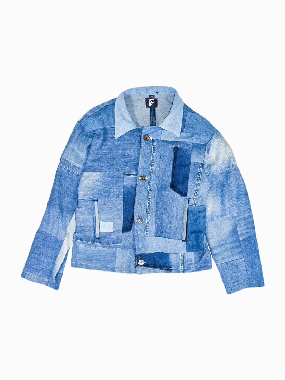 IF DENIM | Sustainable Patchwork Jacket XL - IF DENIM