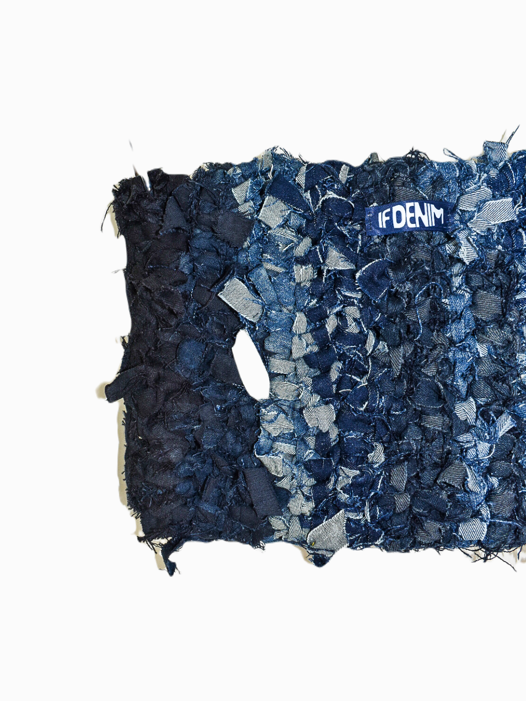 IF DENIM | WOVEN SHOULDER BAG - IF DENIM