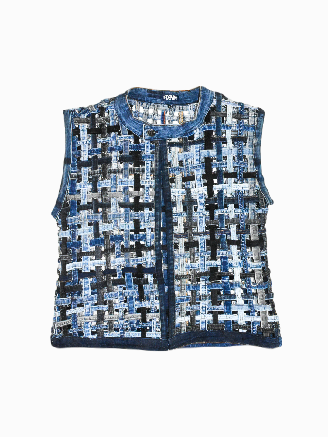 IF DENIM | Woven Body Vest L - IF DENIM