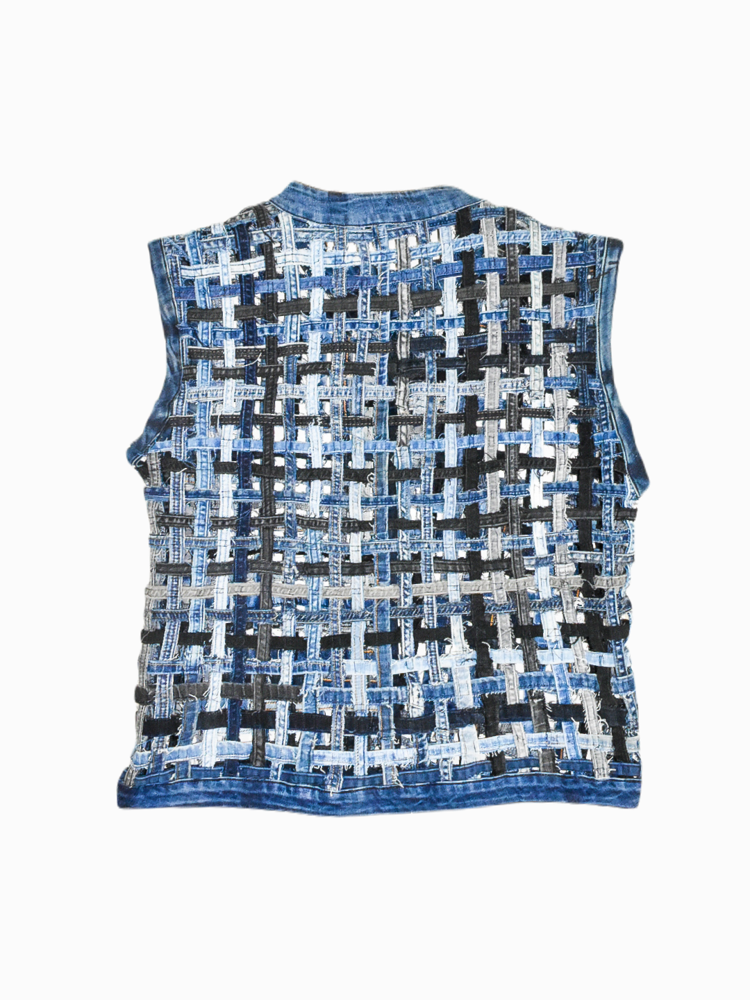 IF DENIM | Woven Body Vest L - IF DENIM