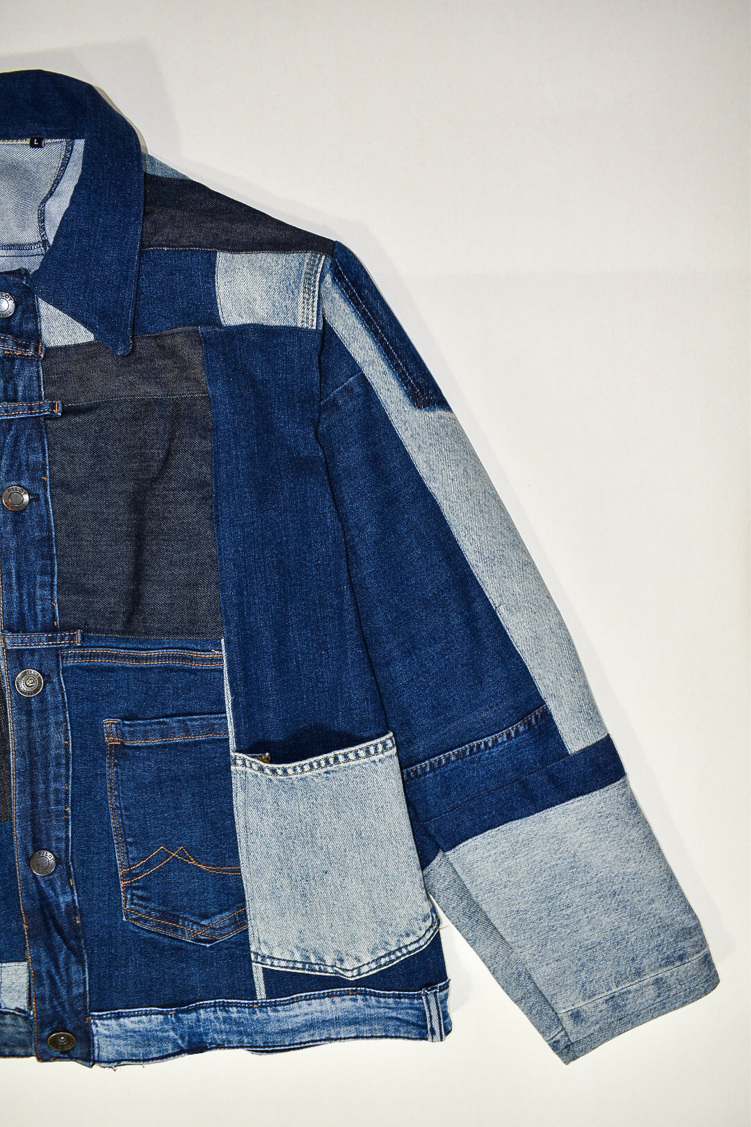 JEANS CENTRE X IF DENIM | Patchwork Jacket - IF DENIM