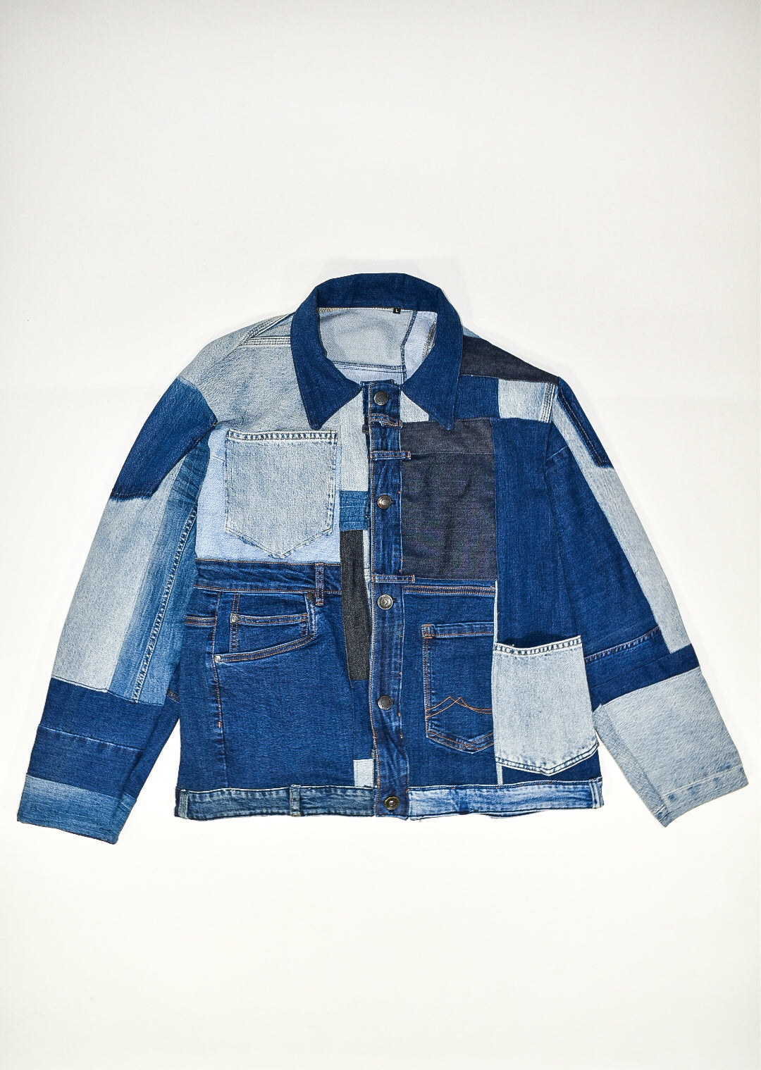 JEANS CENTRE X IF DENIM | Patchwork Jacket - IF DENIM