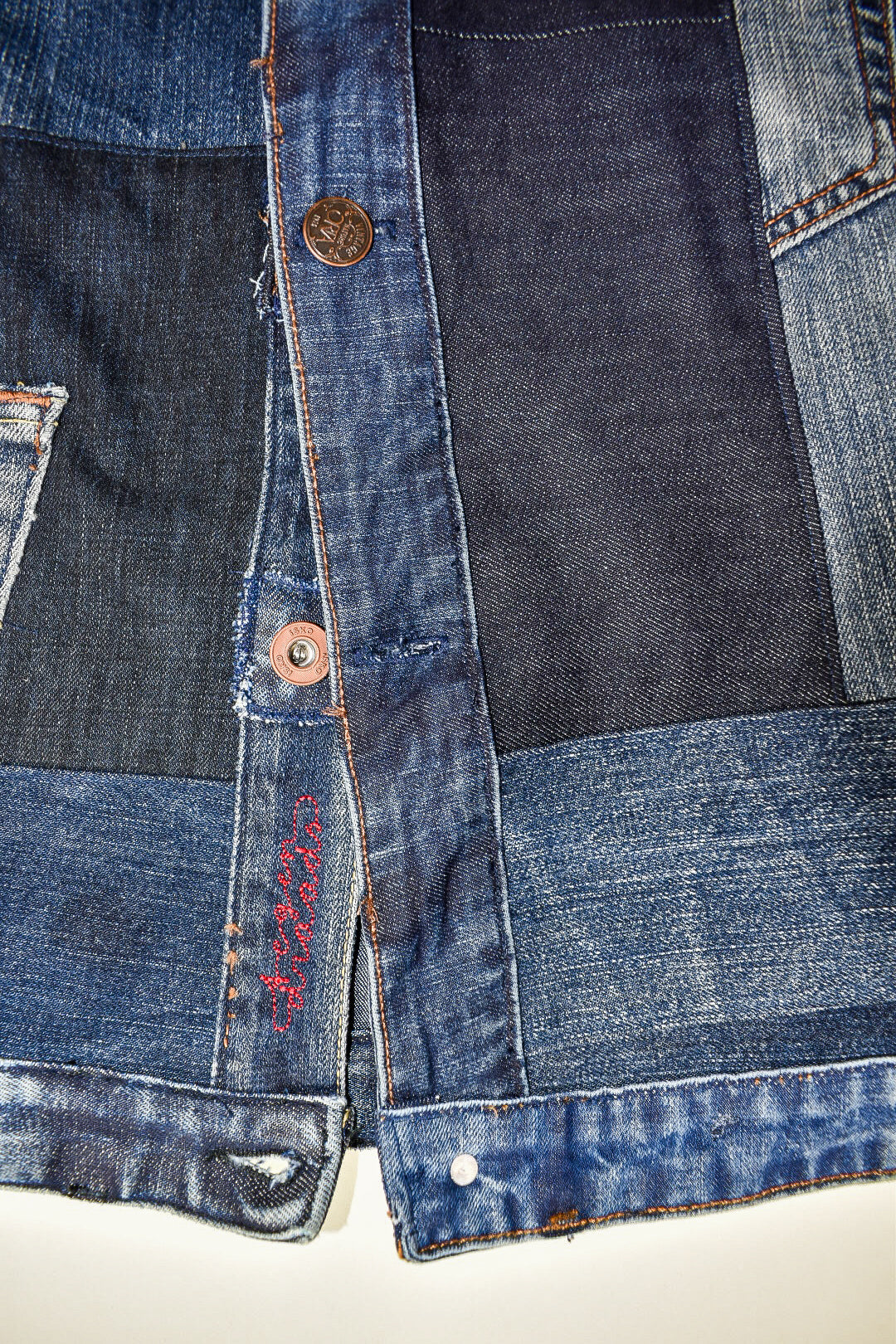 TEGENDRAADS x IF DENIM | Patchwork Jacket - IF DENIM