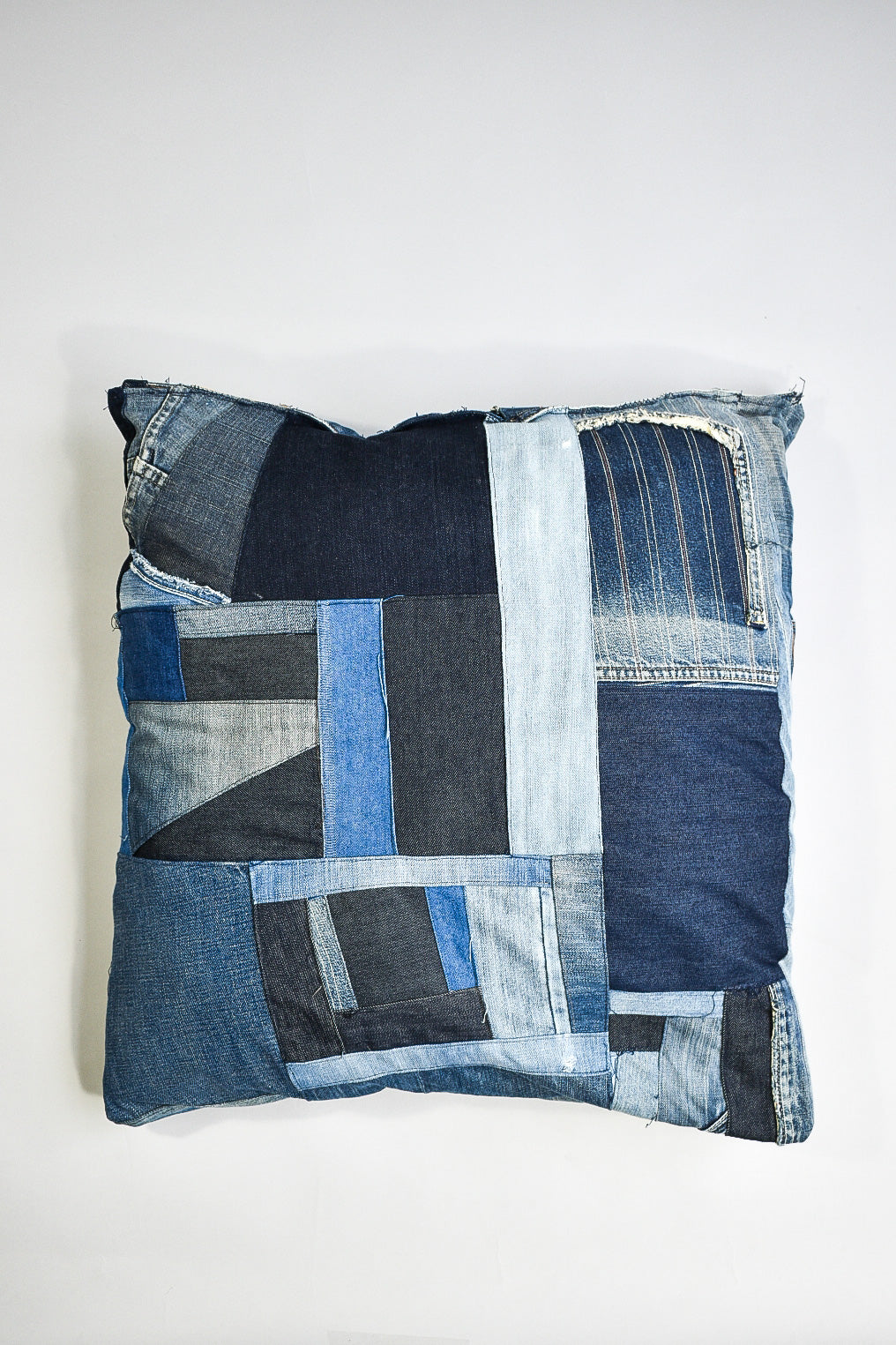 IF DENIM | Patchwork Pillow - IF DENIM