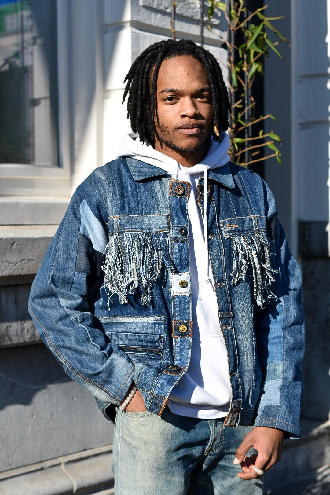 IF DENIM | Sustainable Handcrafted Western Patchwork Jacket - IF DENIM