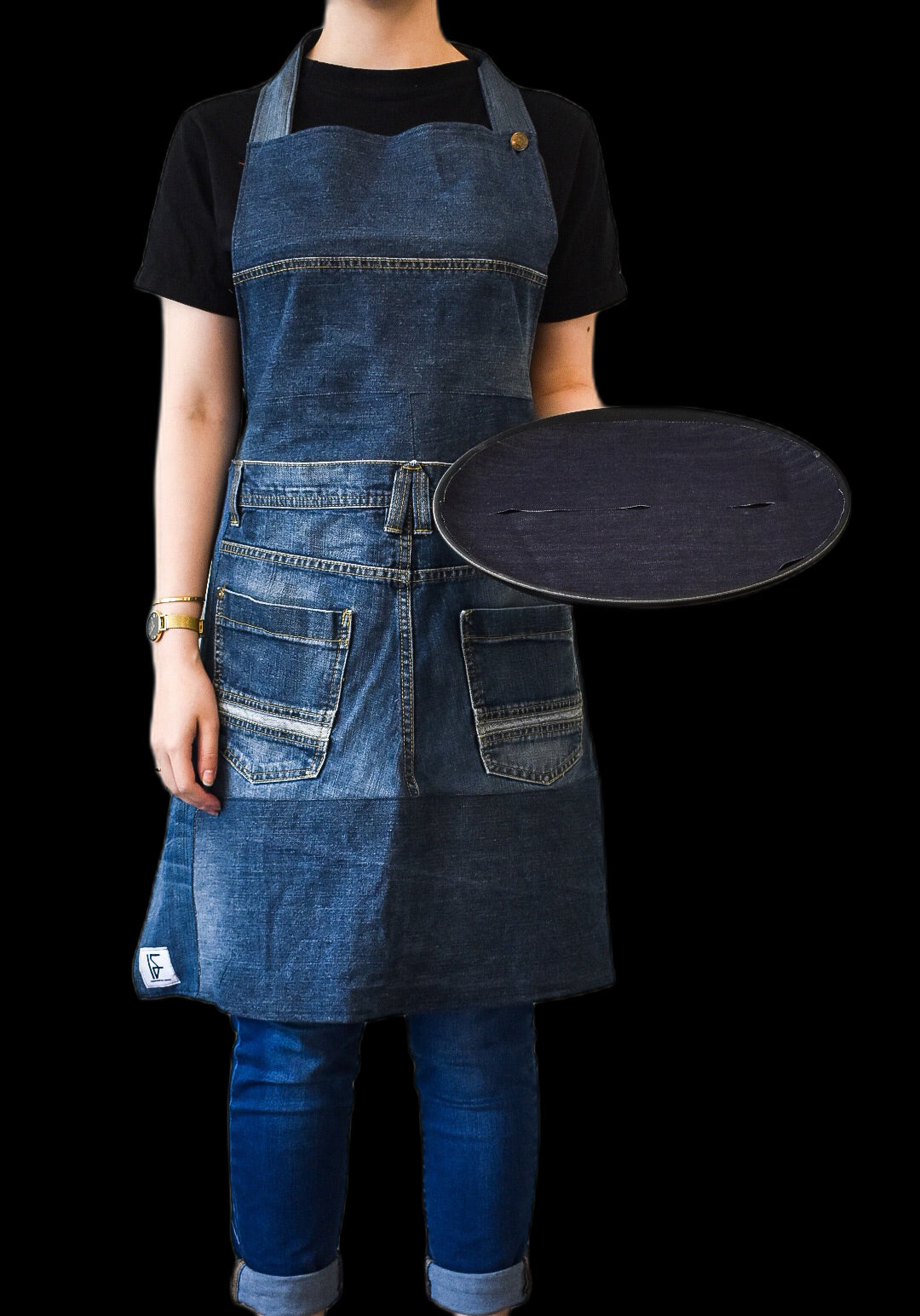 IF DENIM | Handcrafted Patchwork Apron - IF DENIM