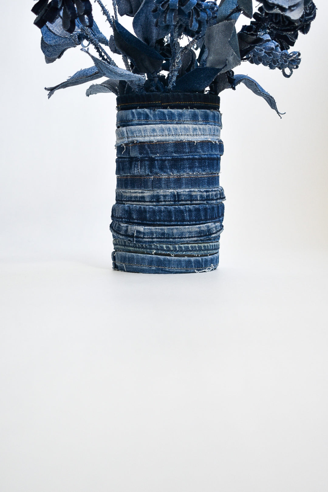 IF DENIM | Upcycled Denim Bouquet In A Vase - IF DENIM