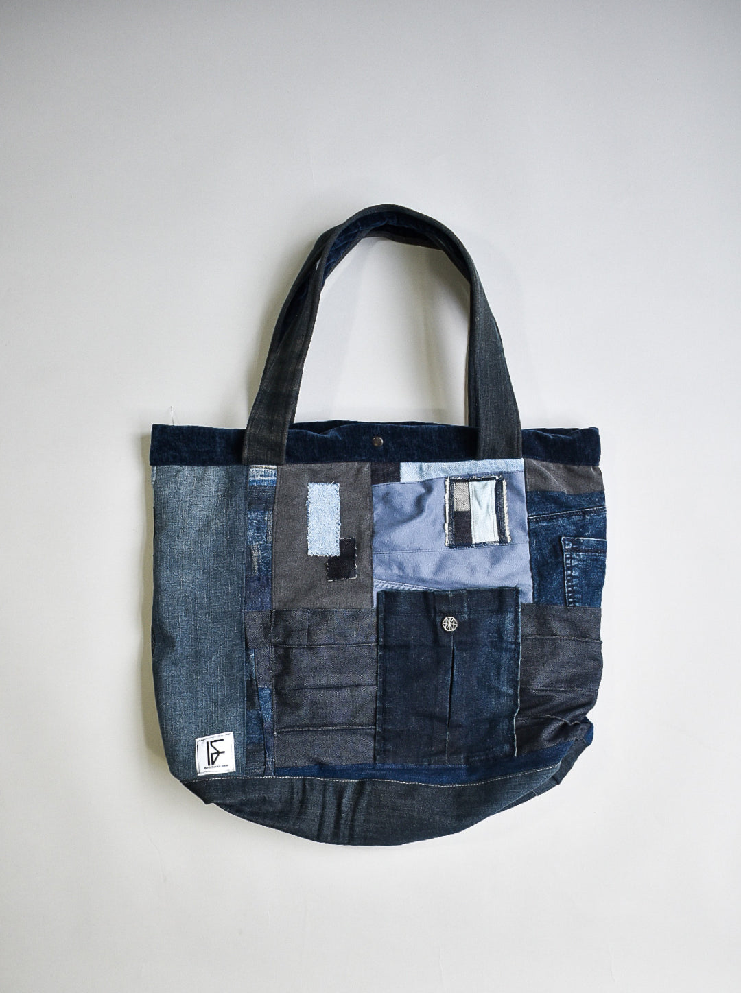 IF DENIM | Sustainable Handcrafted Totebag Patchwork Leftovers - IF DENIM