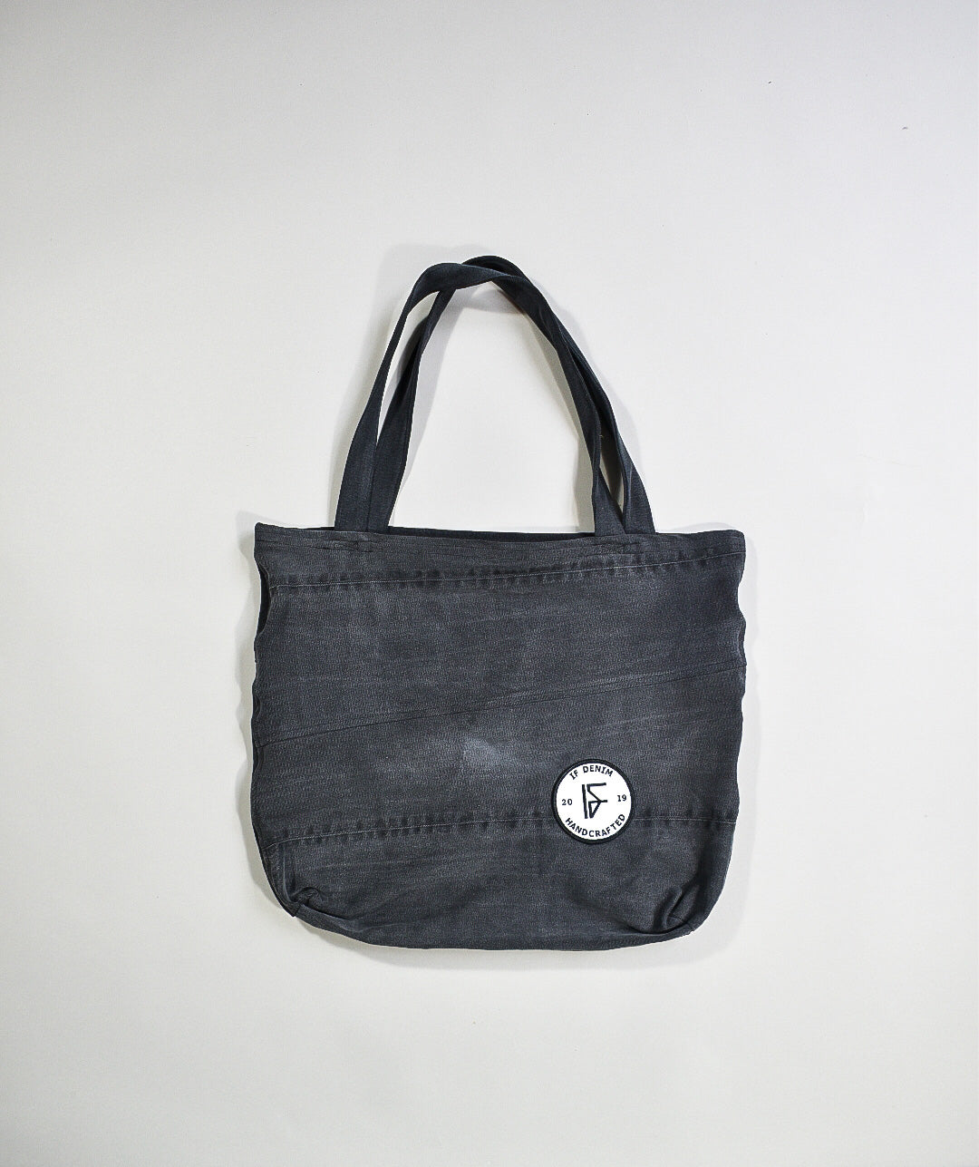 IF DENIM | Sustainable Handcrafted Totebag Worn-out B01 - IF DENIM