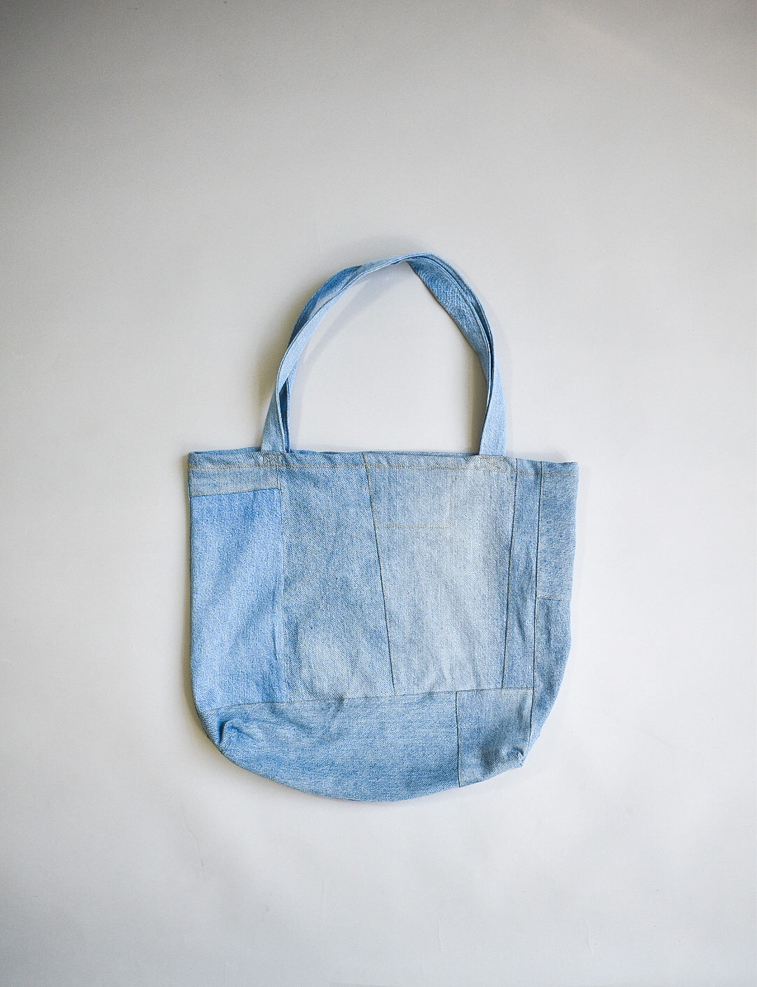 IF DENIM | Sustainable Handcrafted Totebag Worn-out Vintage LB - IF DENIM