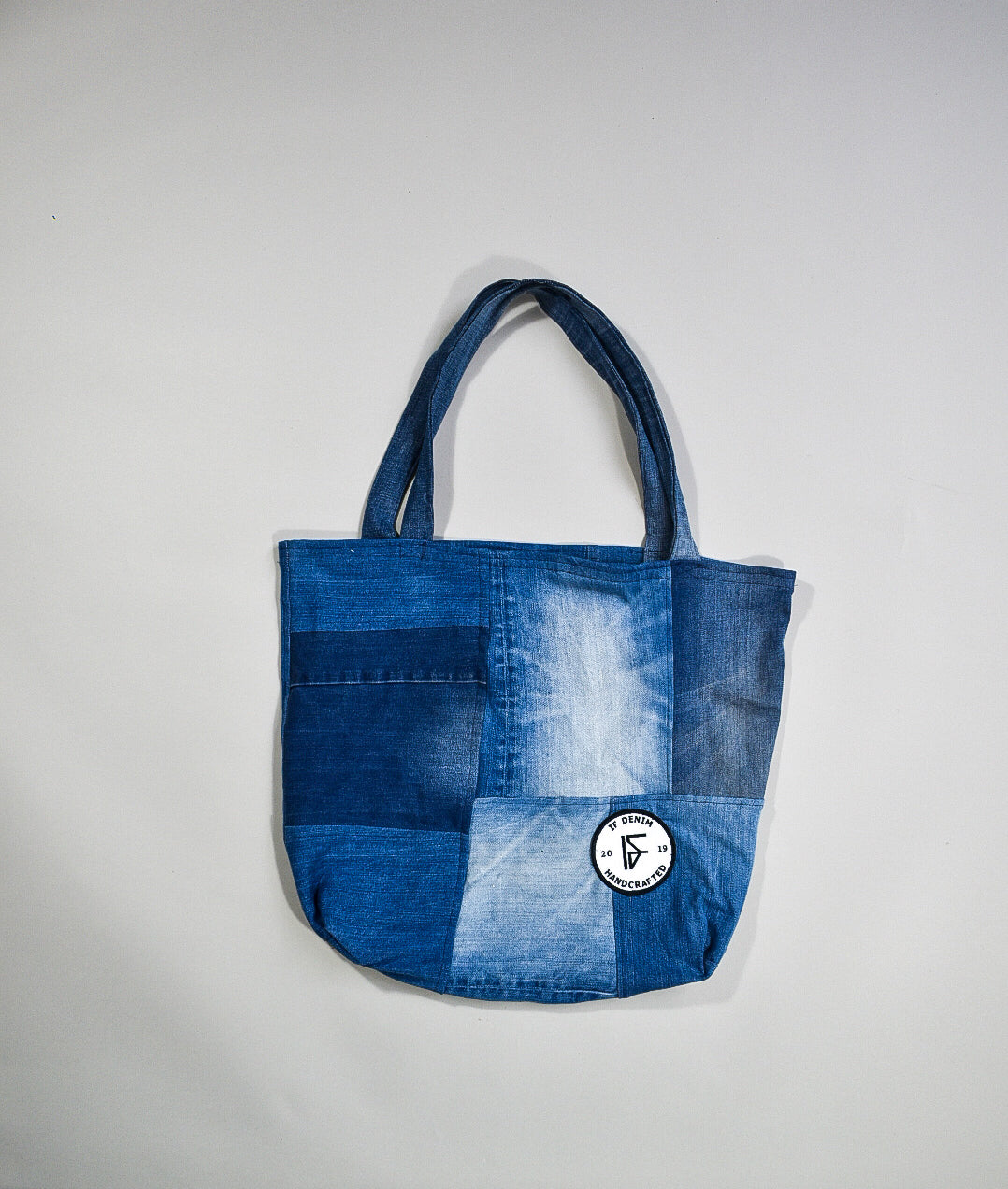 IF DENIM | Sustainable Handcrafted Totebag Worn-out Vintage - IF DENIM