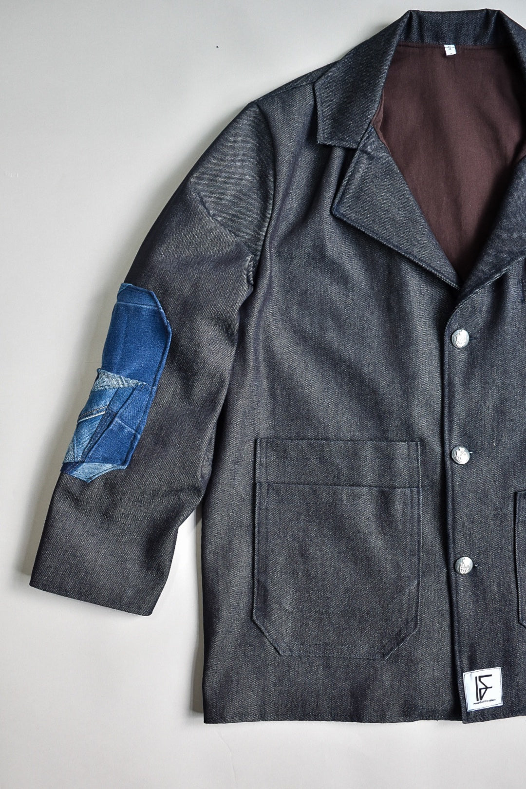IF DENIM | Sustainable Handcrafted Doberman Workwear Denim Jacket - IF DENIM