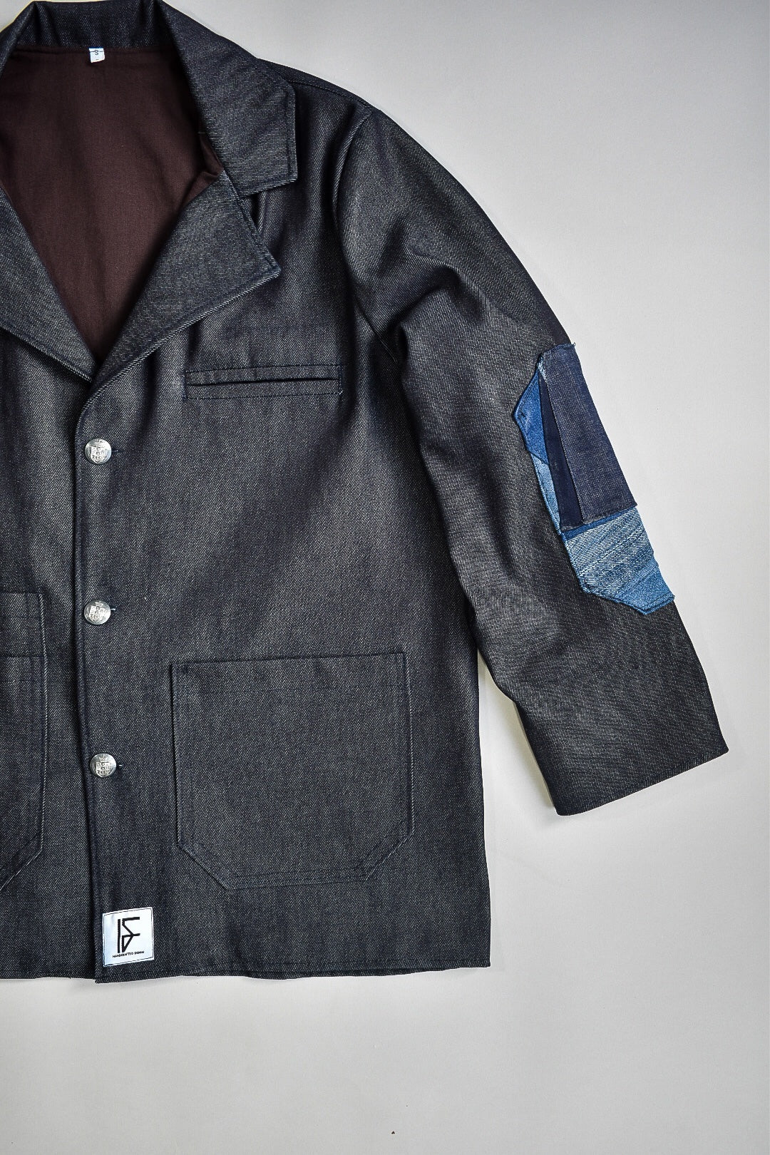 IF DENIM | Sustainable Handcrafted Doberman Workwear Denim Jacket - IF DENIM
