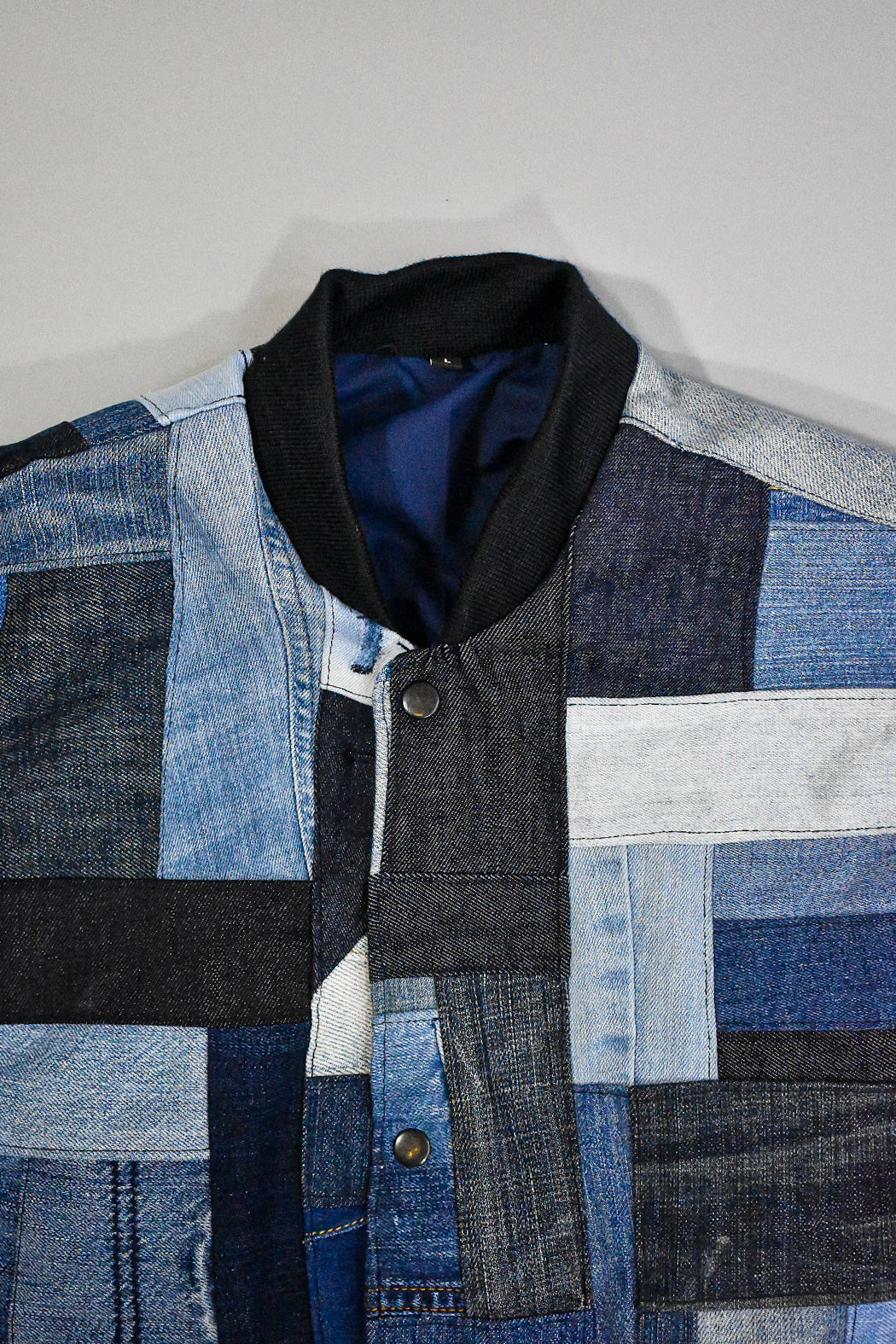 IF DENIM | Sustainable Handcrafted Patchwork Bomberjacket - IF DENIM