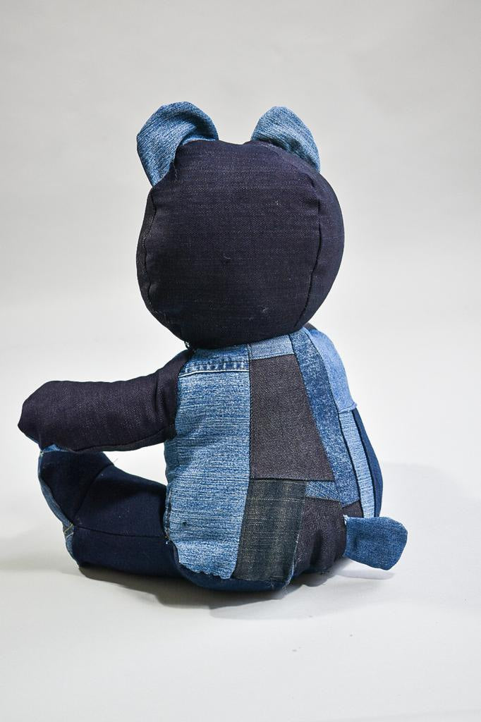 IF DENIM | Patchwork Denim Bear DB - IF DENIM