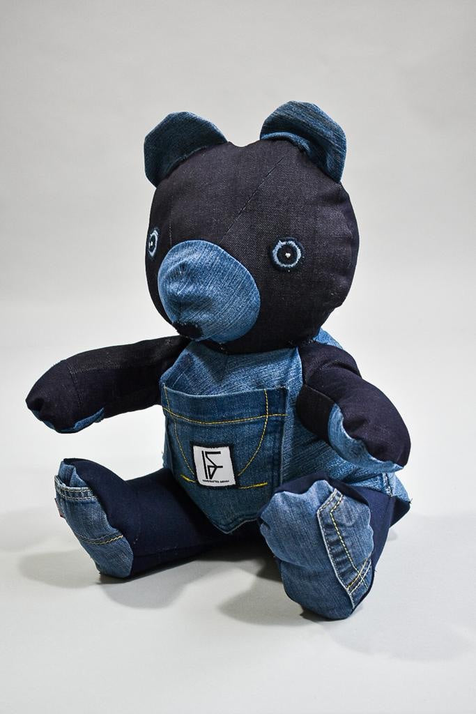 IF DENIM | Patchwork Denim Bear DB - IF DENIM