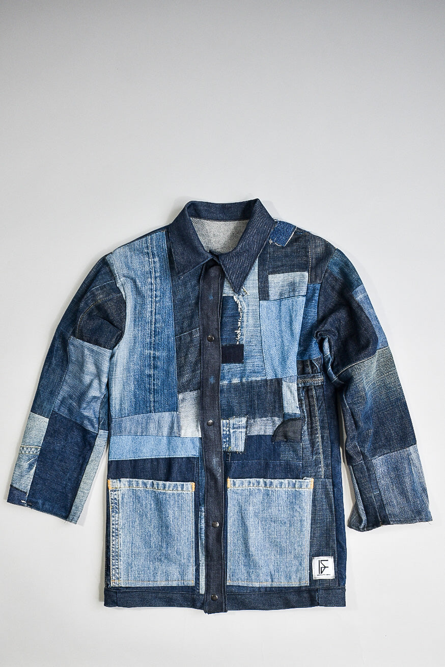 IF DENIM | Sustainable Handcrafted Patchwork Jacket - IF DENIM