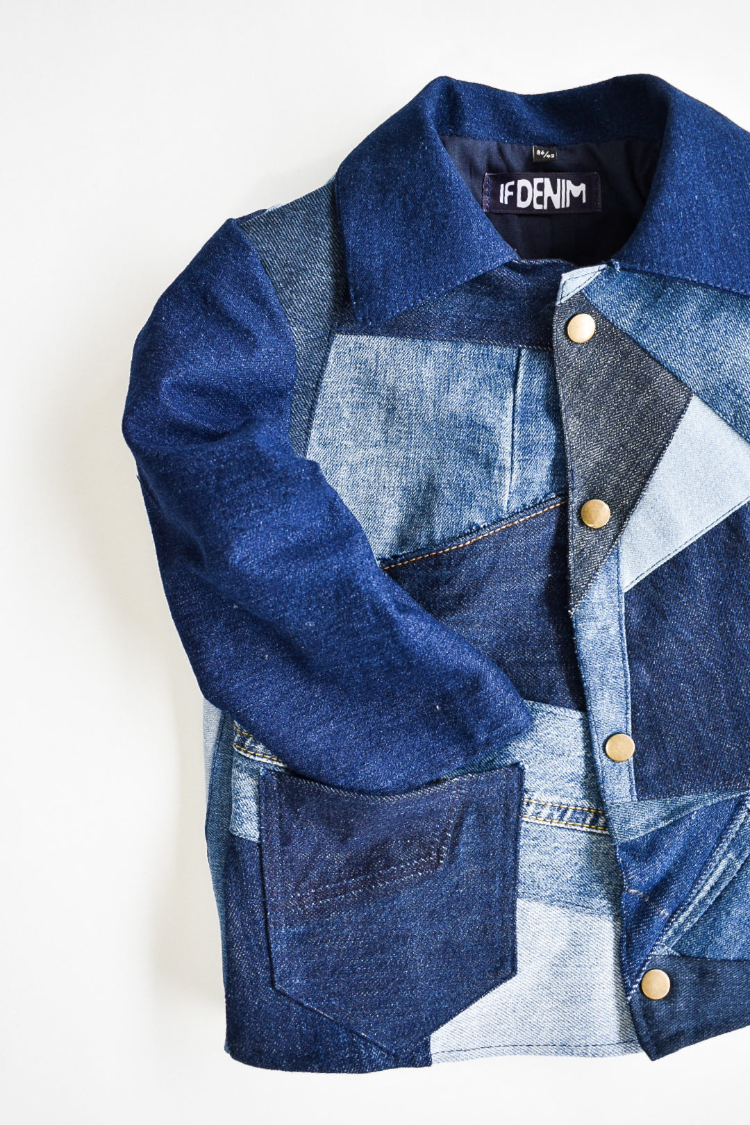 IF DENIM | Patchwork Kids Jacket - IF DENIM
