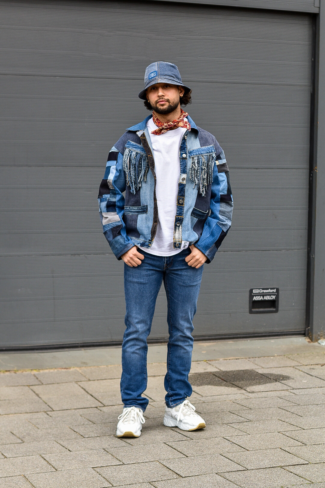 IF DENIM | Sustainable Handcrafted Western Patchwork Jacket 01 - IF DENIM
