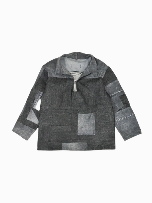 IF DENIM | Workwear Shirt Heavyweight Patchwork - IF DENIM
