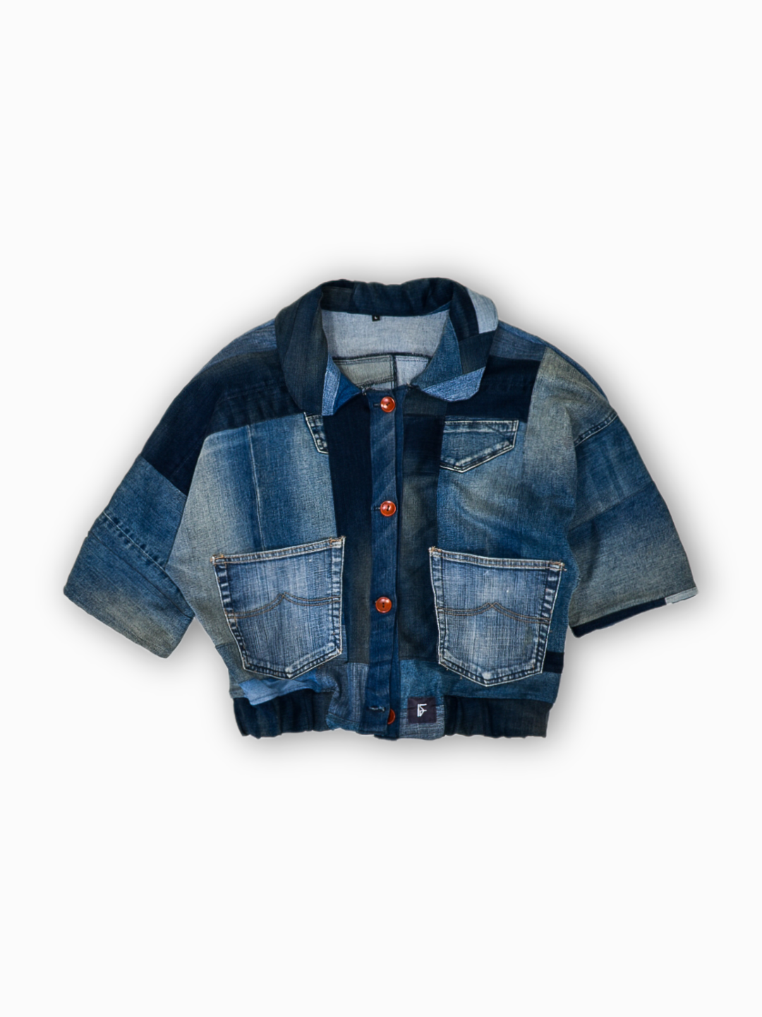 IF DENIM | Cropped Vintage Jacket L - IF DENIM