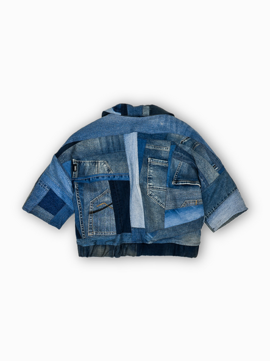 IF DENIM | Cropped Vintage Jacket L - IF DENIM