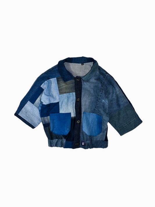IF DENIM | Cropped Vintage Jacket S