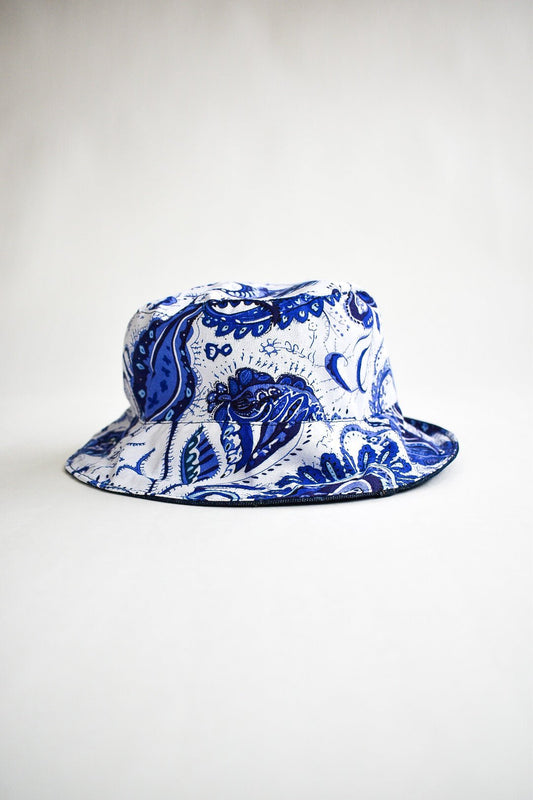 IF DENIM | Blue Blossom Bucket Hat - IF DENIM