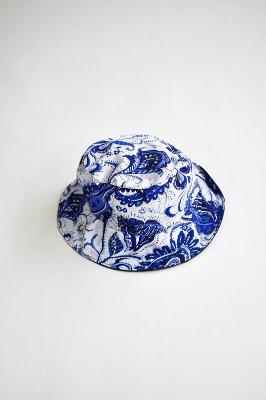 IF DENIM | Blue Blossom Bucket Hat - IF DENIM