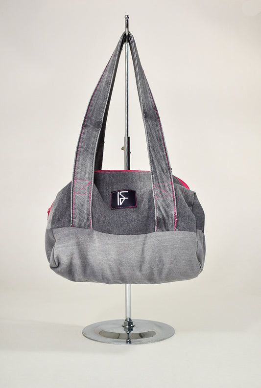 IF DENIM | Sustainable Patchwork Duffle Bag - IF DENIM