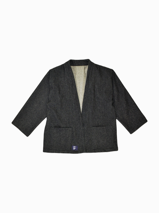 IF DENIM | Kimono Heavyweight Black Denim - IF DENIM