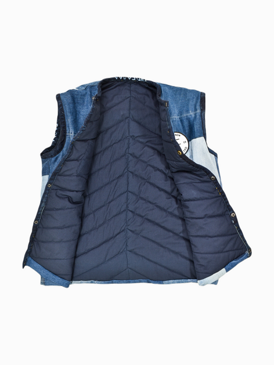 IF DENIM | Sustainable Patchwork Body Vest S