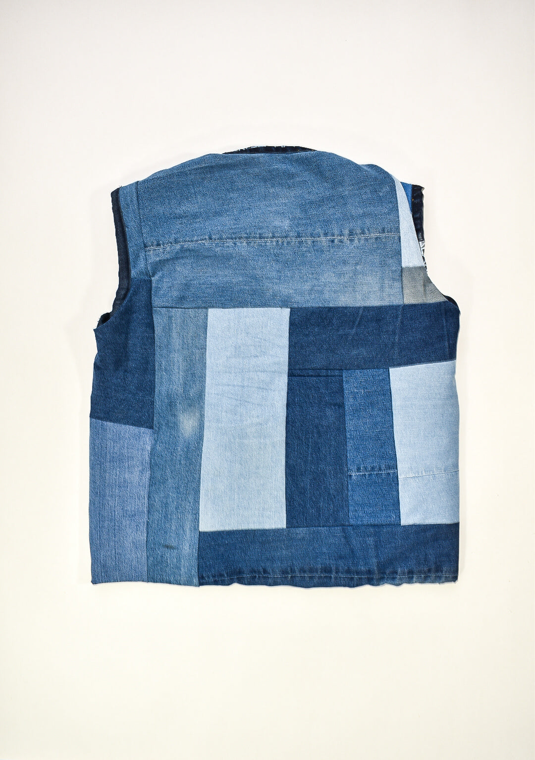 IF DENIM | Sustainable Patchwork Body Vest S