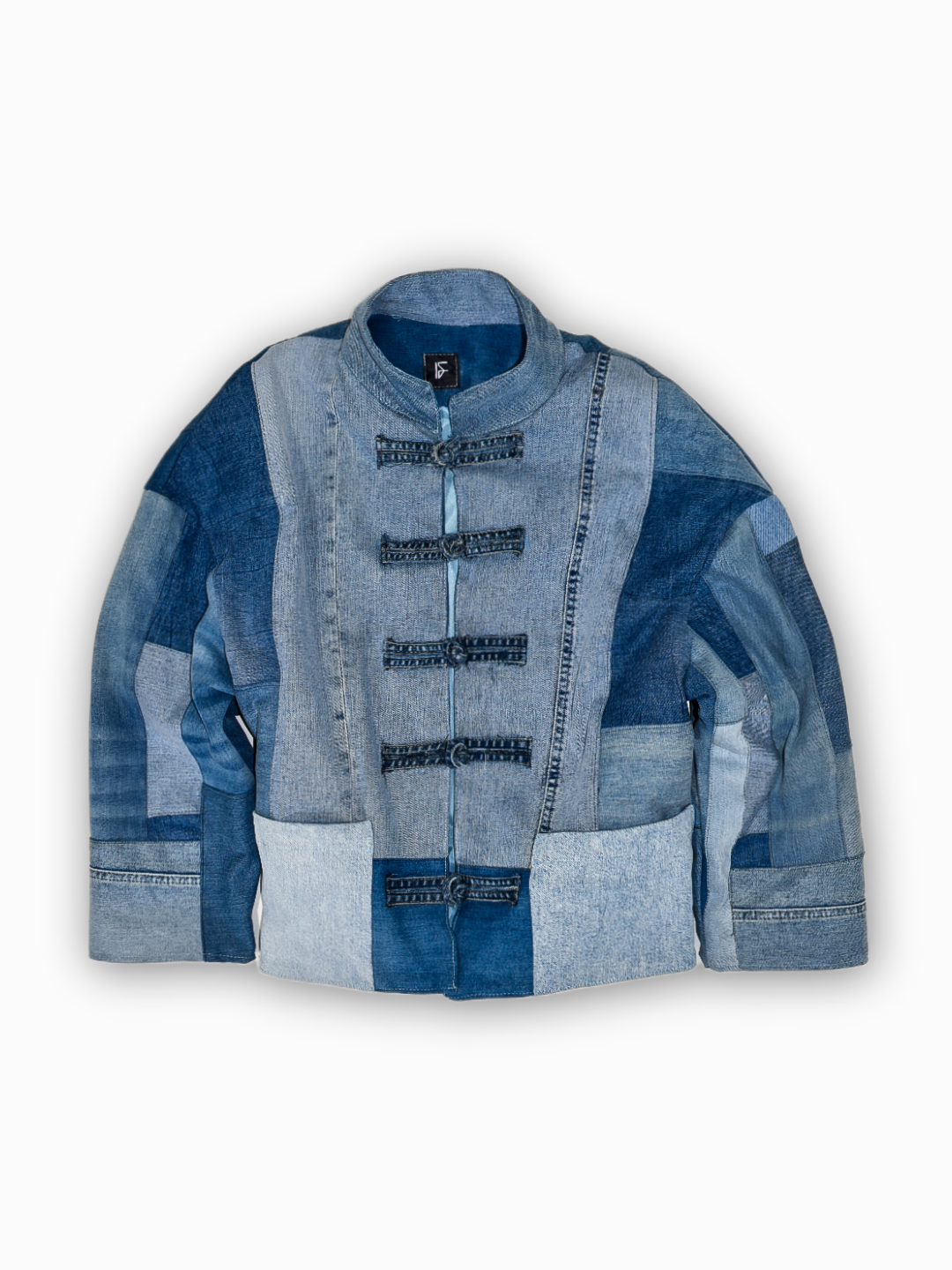 IF DENIM | Sustainable Patchwork Jacket M
