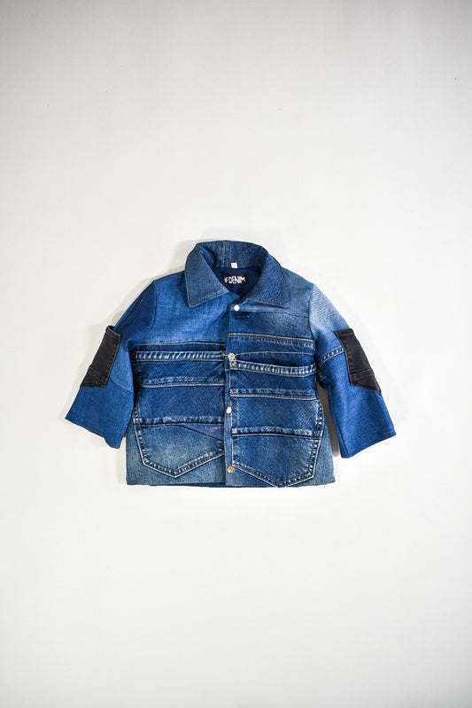 IF DENIM | Patchwork Kids Jacket - IF DENIM