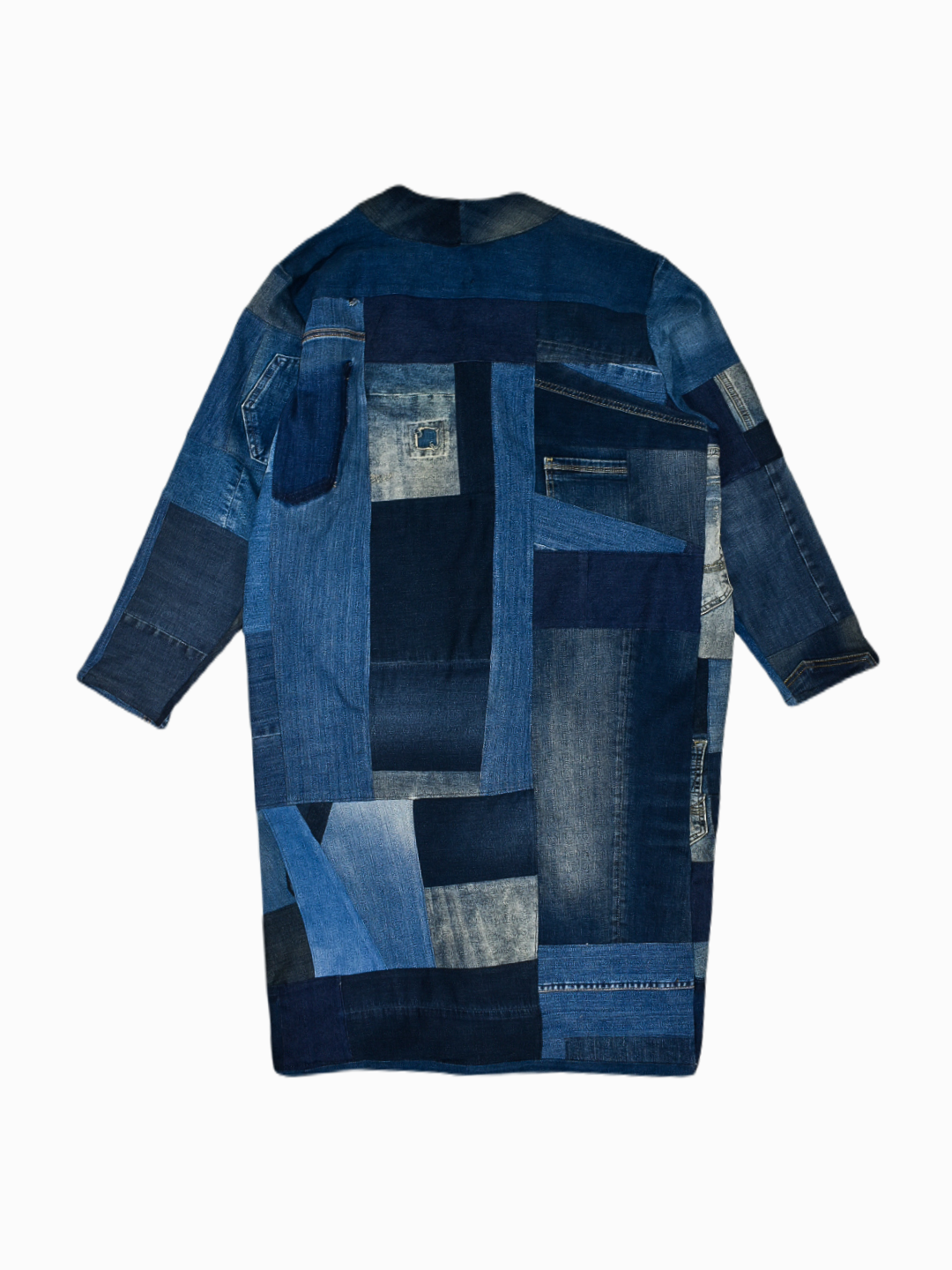 IF DENIM | Patchwork Kimono Long-Length