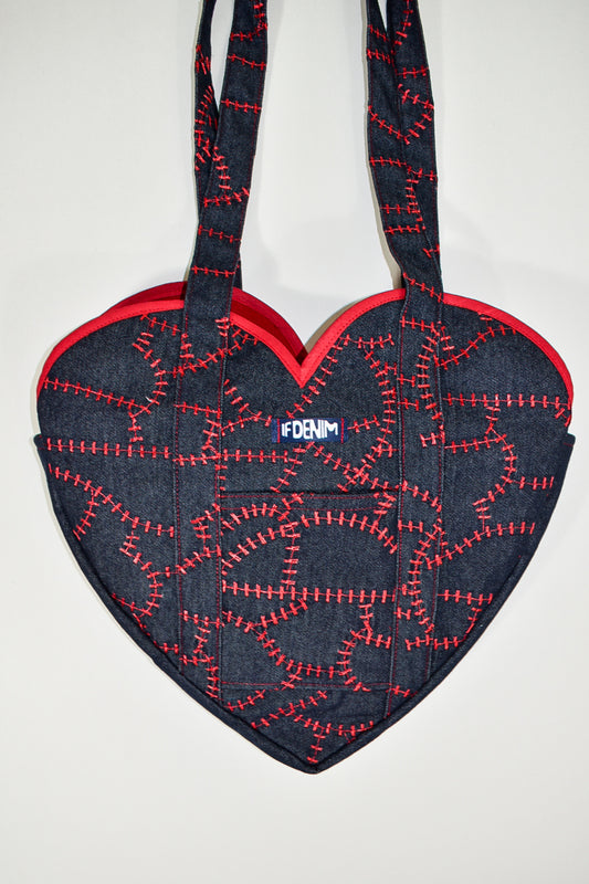 IF DENIM | Valentine Tote Bag - IF DENIM