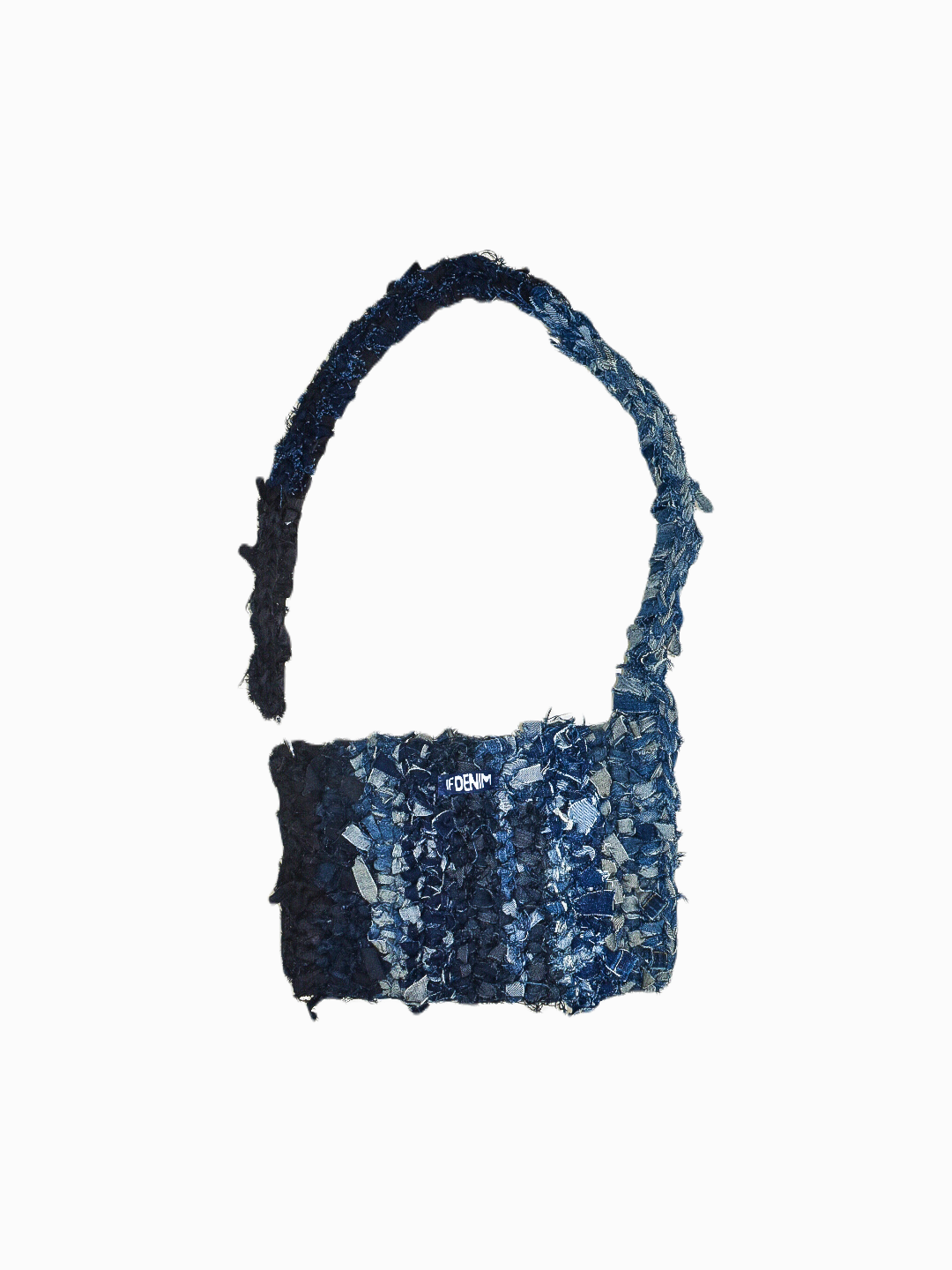 IF DENIM | WOVEN SHOULDER BAG